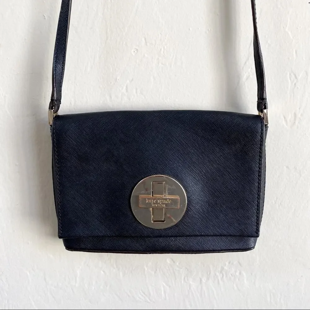 Kate Spade Newbury Lane Sally Black Crossbody‎ Bag